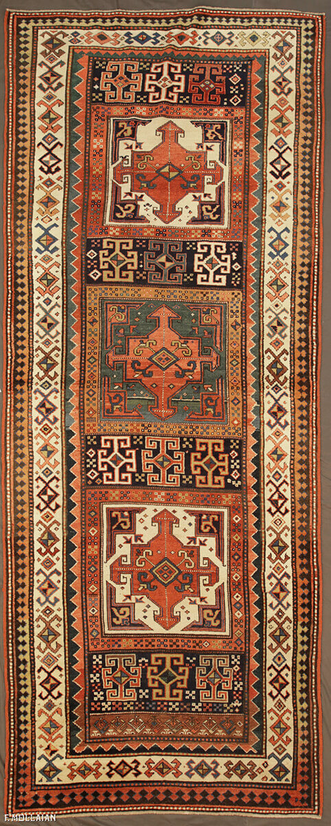 Tappeto Antico Shahsavan per Corridoio n°:10773619